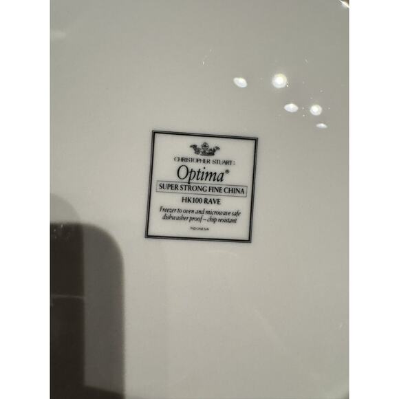 Christopher Stuart HK 100 Rave Service For 6 Post Modern Design Vintage EUC - Picture 11 of 11